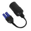 Car EC5 Female To Cigarette Lighter Socket Emergency Start Battery Cable Adapter