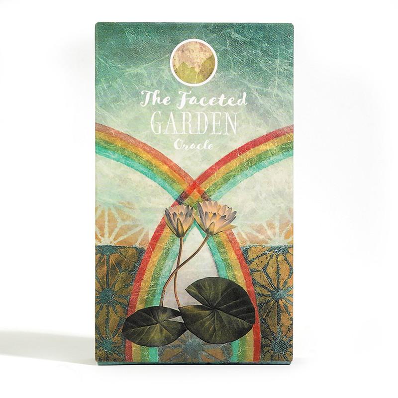 The Faceted Garden Oracle Tarot Cards Popular 52pcs Cards Decks Artistic Mysterious Friend Party Board Game Props Holiday Gifts