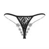 Sexy Lingerie Women's Panties Crotch Opening Transparent G-strings Thongs Solid Bowknot Underwear for Ladies Women Lace Pantys