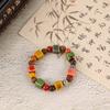 Adjustable Ceramic Bracelet Ethnic Handmade Boho Bracelet Star Claw Bead Bracelet Natural Ethnic Jewelry For Daily Wear Gift For