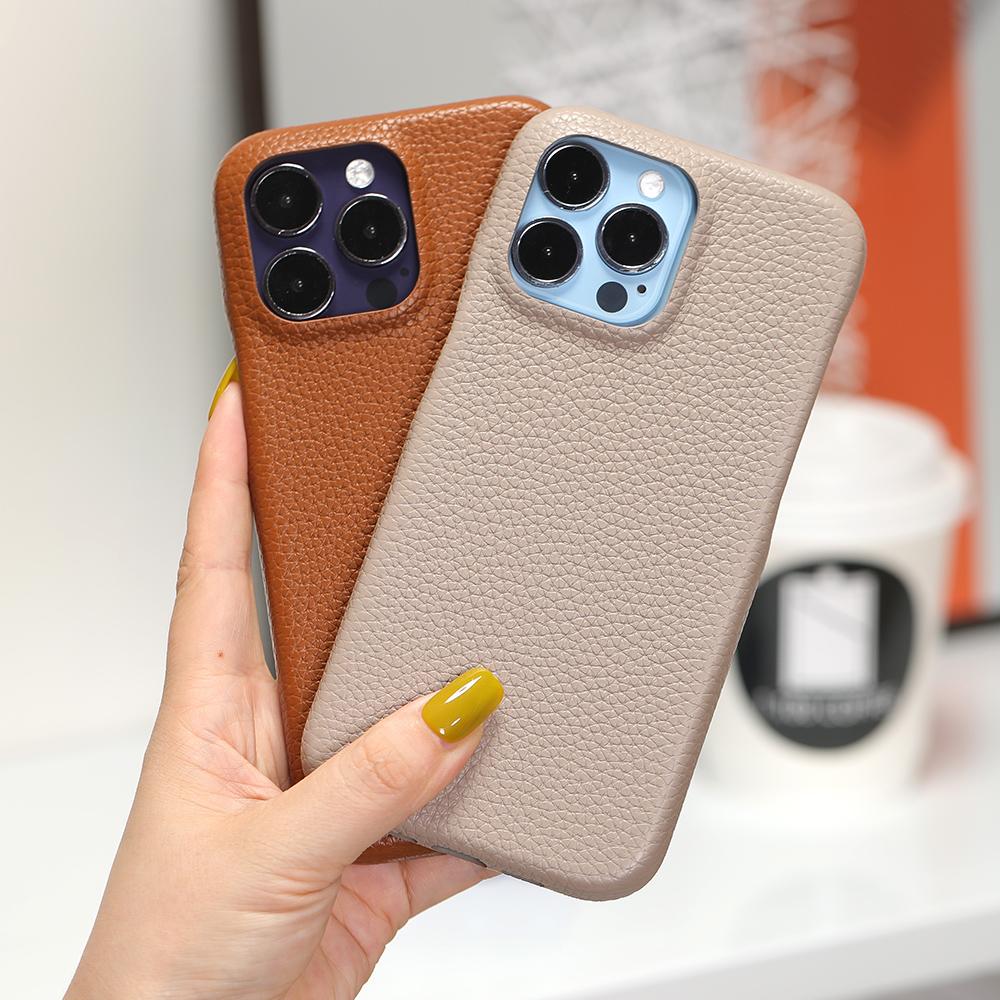 New Design Leather Shockproof Mobile Phone Case with Lens Protection for Iphone 11/12/13/14/15/16/17/pro/promax/plus