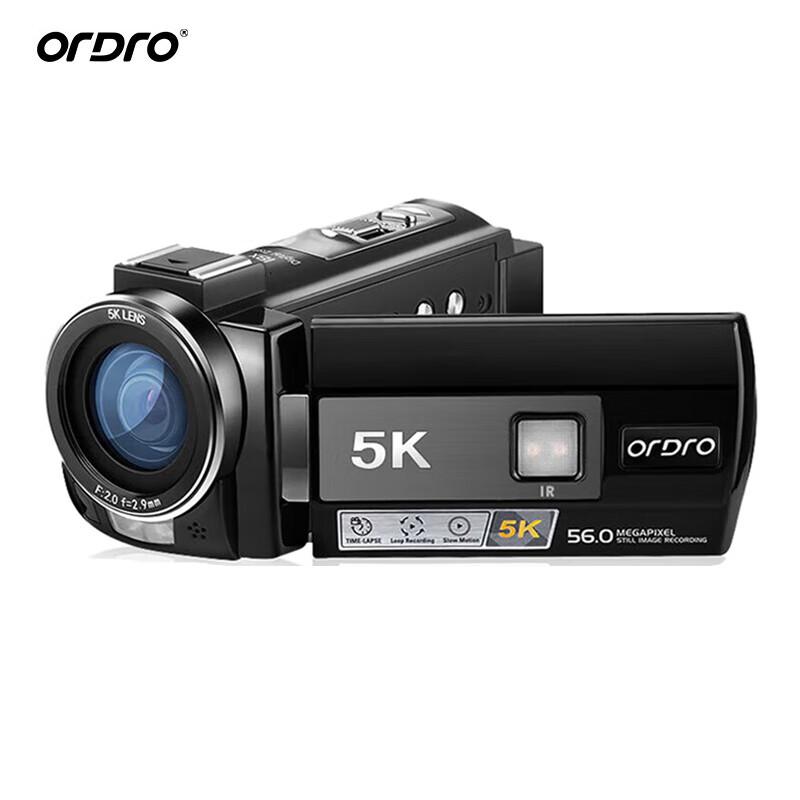

ORDRO AE20 5K Ultra HD Zoom Handheld Camcorder (CN version)