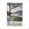 Ireland Cityscape Vintage Metal Sign Dublin Retro Decorative Plaque for Home Bar Club Wall Art Gift Idea