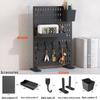 Miflame Desktop Pegboard Storage Rack