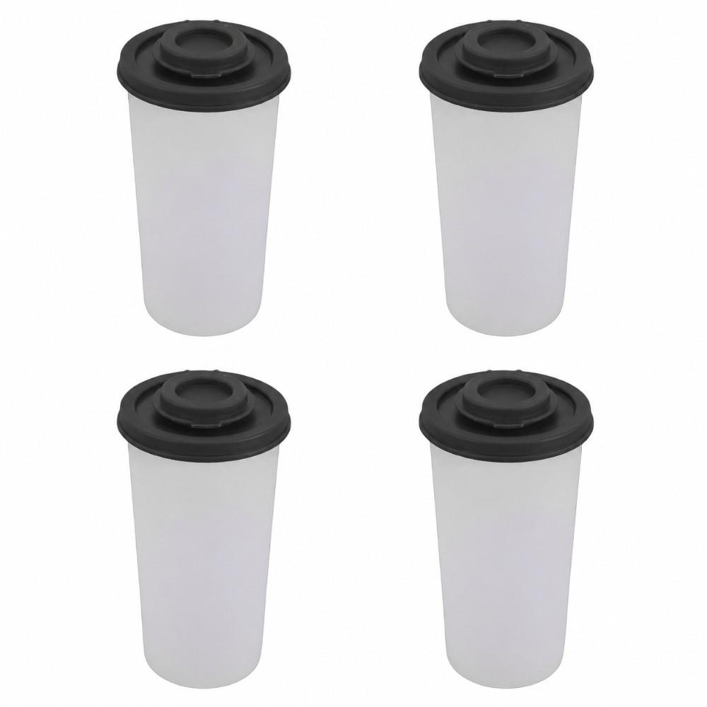 4pcs Anti Spill Pepper Dispenser Moisture Proof Seasoning Jar Portable Salt Shaker Kitchen