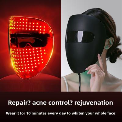 Photon Skin Rejuvenator, Mask Beauty Instrument, Household Facial Mask Instrument LED Beauty Instrument Mask