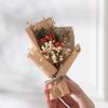 Mini Dried Flower Bouquet Dry Babysbreath Rose Decoration Small Floral Bouquet Romantic Valentine’s Day