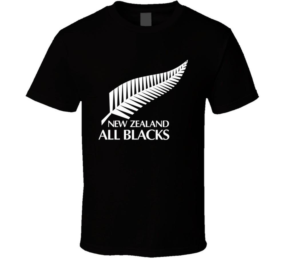 

Вся черная футболка New Zealand Black 4XL