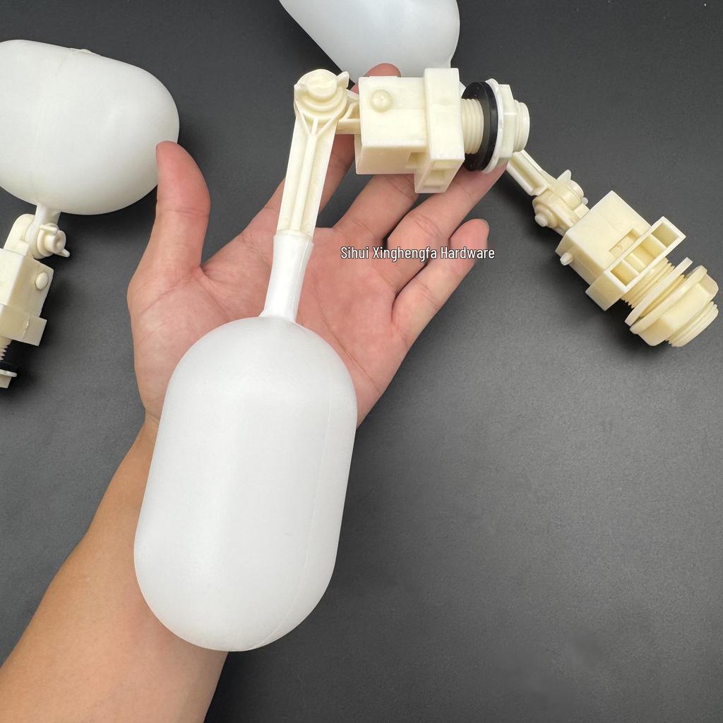 Automatic Shut-off Evaporative Cooler Float Valve: 4 & 6 Point Plastic Water Filler for Water/Ice Tanks