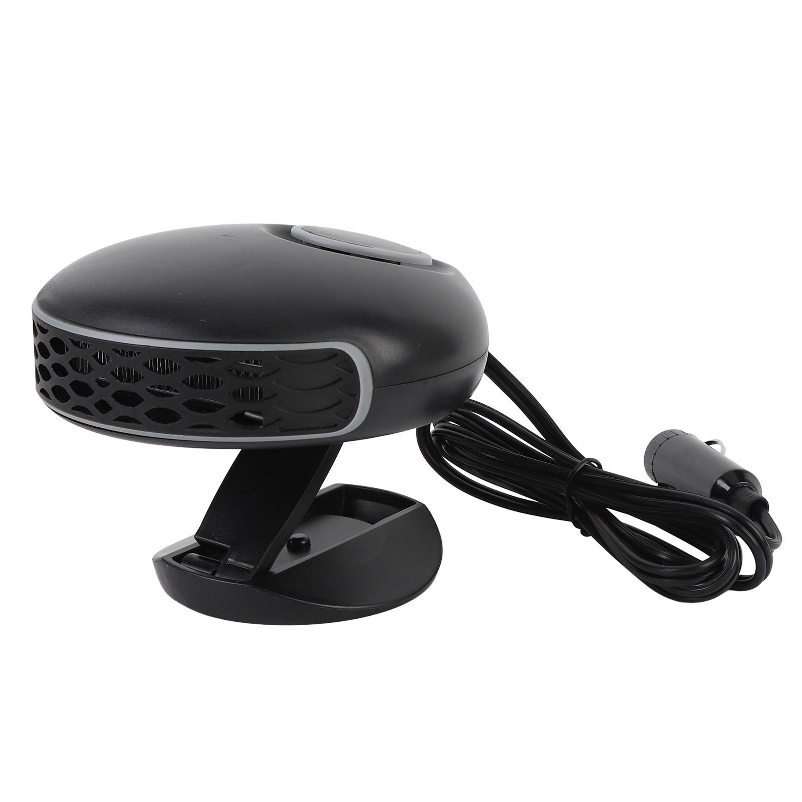 

Автомобильный обогреватель Портативный 150 Вт Автомобильный размораживатель Защита от перегрева Горячий воздух Быстрый нагрев со складной подставкой для зимы 24v