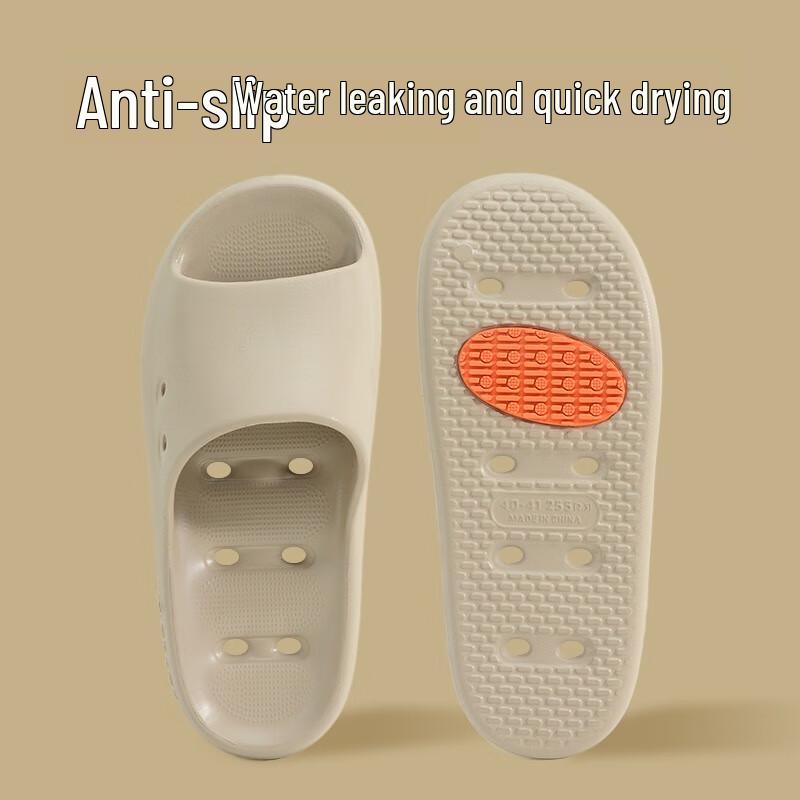 

Grace LOGO Non-slip Breathable Draining Home Slippers