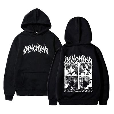 Rock Band Panchiko DEATHMETAL Graficzny Nadruk z Albumu Bluza z Kapturem Unisex Bawełniana Bluza Polarowa Mężczyźni Kobiety Vintage Oversize Bluzy z Kapturem