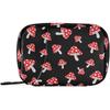 Cute Mushroom Pill Case, Portable Weekly Pill Box Bag Container 7 Days Pill Organizer Vitamin Supplement Holder with Zipper for Travel Family