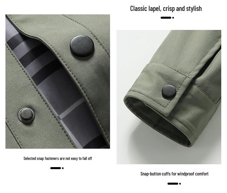 Spring Men's High-End Slim Fit Workwear Jacket