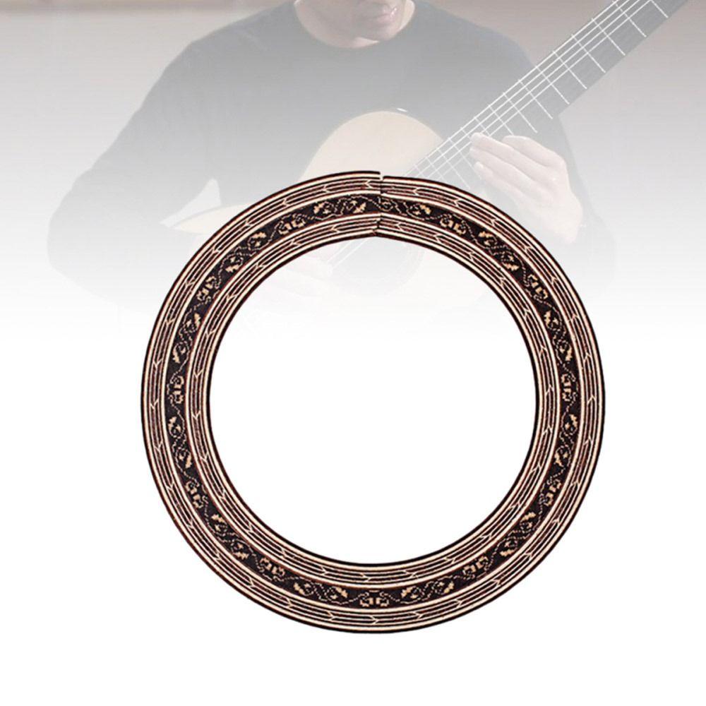 Inlay Guitar Rosette Wooden Guitar Decoration Quality Guitar Decals electric guitar