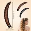 Korean Style Double Comb Hair Accessory for Bun & Updo