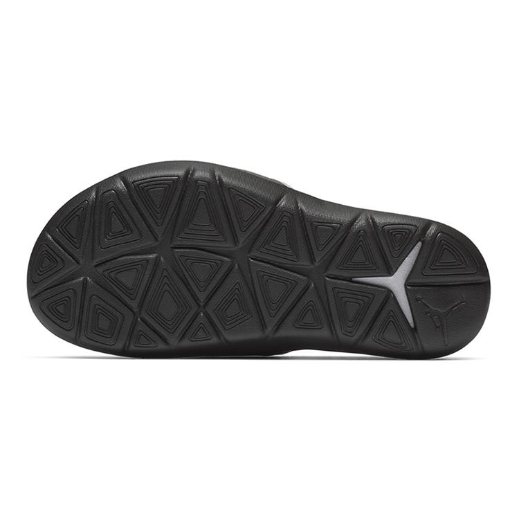 Jordan Hydro 7 V2 Kids' Slippers Black Gray Teenagers BQ6291-100