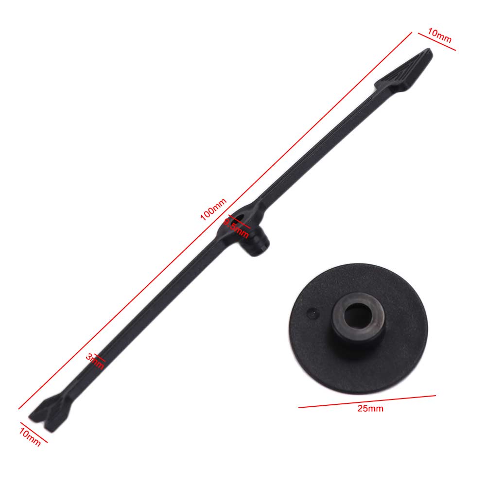 6PCS Pointer Plastic Rotating Arrow 10CM Board Game Arrow Card Game Spinner Arrow School