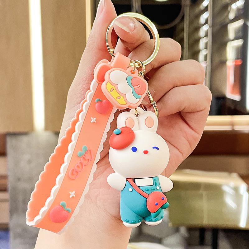 

«Креативный милый брелок в виде кролика»: Изысканная подвеска-ювелирное украшение для сумок и автомобилей. Single OPP Bag Packaging