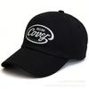 Spring and summer new letter embroidered baseball cap men's and women's fashion versatile trend sun hat travel sun protection cap