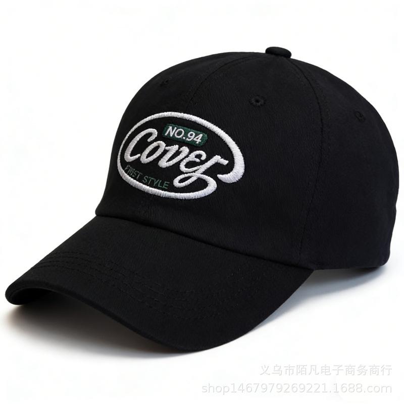 Spring and summer new letter embroidered baseball cap men's and women's fashion versatile trend sun hat travel sun protection cap