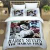 Copripiumino Federa Set Biancheria da Letto Cantante Harry Styles One Direction Decorazione Camera da Letto Adulti Ragazzi Ragazze Singola Matrimoniale