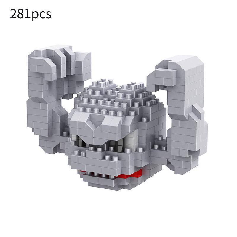 Blocks 3d Building Model Assembling Toys Tabletop Decoration Kids Gifts