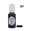 13 Colors Epoxy UV Resin Coloring Dye Liquid Epoxy Pigment Resin Colorant Fading Resistance10ml Translucent