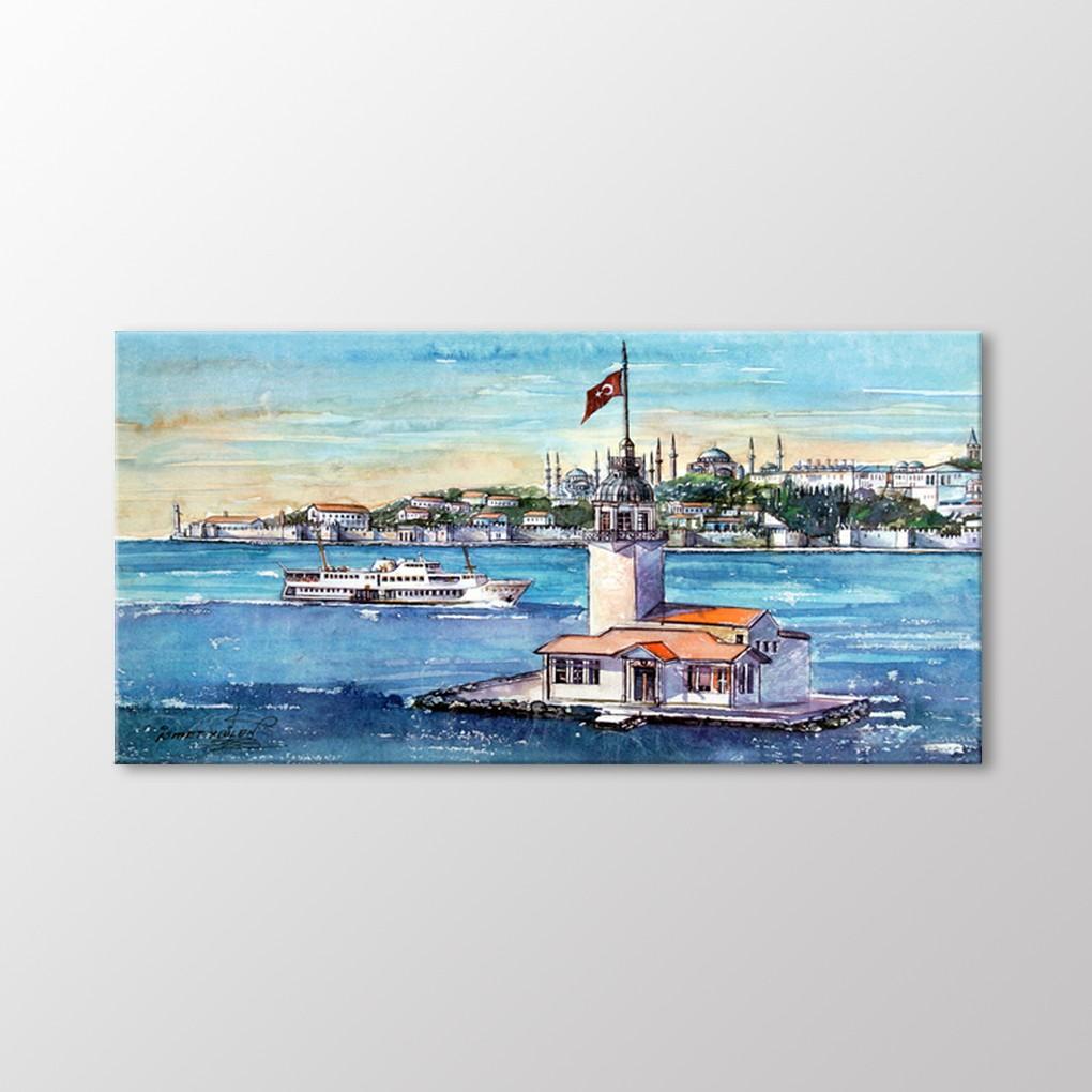 

Акварель, картина Девичья башня