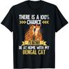 Bengalkatze T-Shirt für Männer Frauen Mädchen Kinder