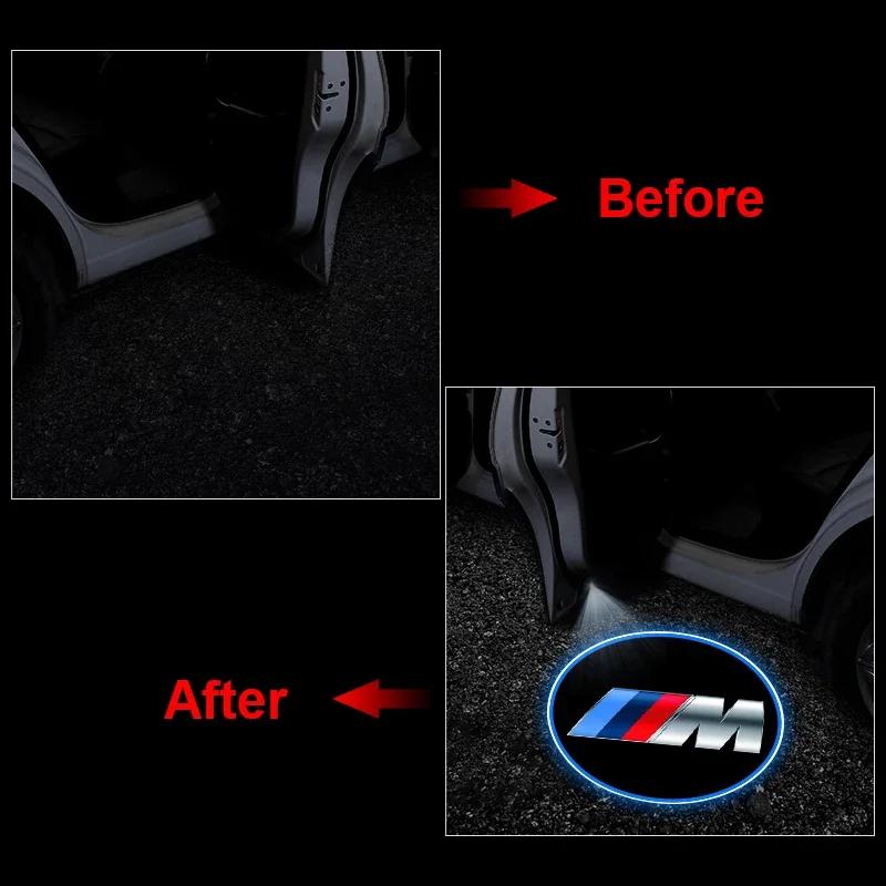 For BMW LED Car Door Welcome Lights Laser Projector Wireless Car HD Courtesy Lamp For Bmw M3 M4 M5 M6 F20 F30 G20 F31 F34 F10 G3