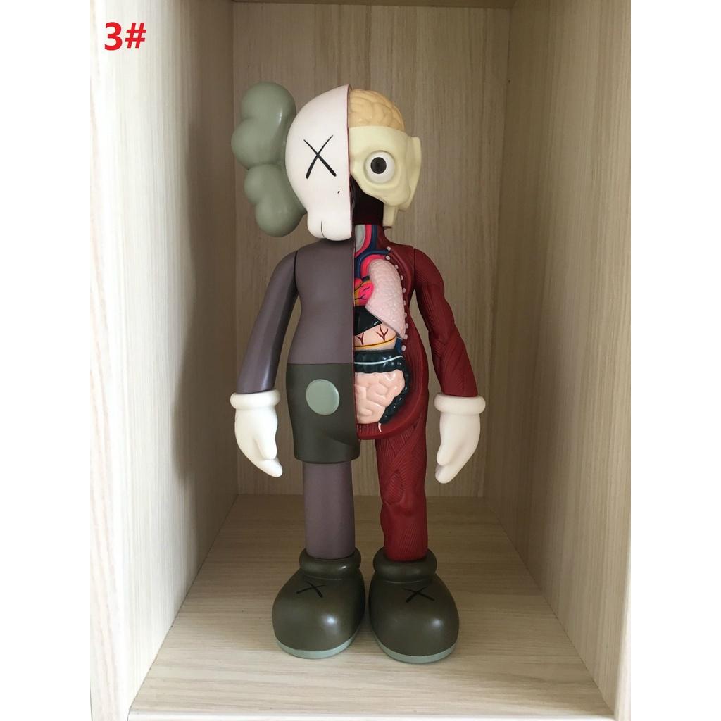 Kaws Companion Flayed Open Dissected Bff 8" Pvc Verzamelbaar Ornament Mannelijke Figuur