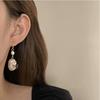 Korean Style Crystal Pendant Earring Colorful Crystal Antique Drop Earrings