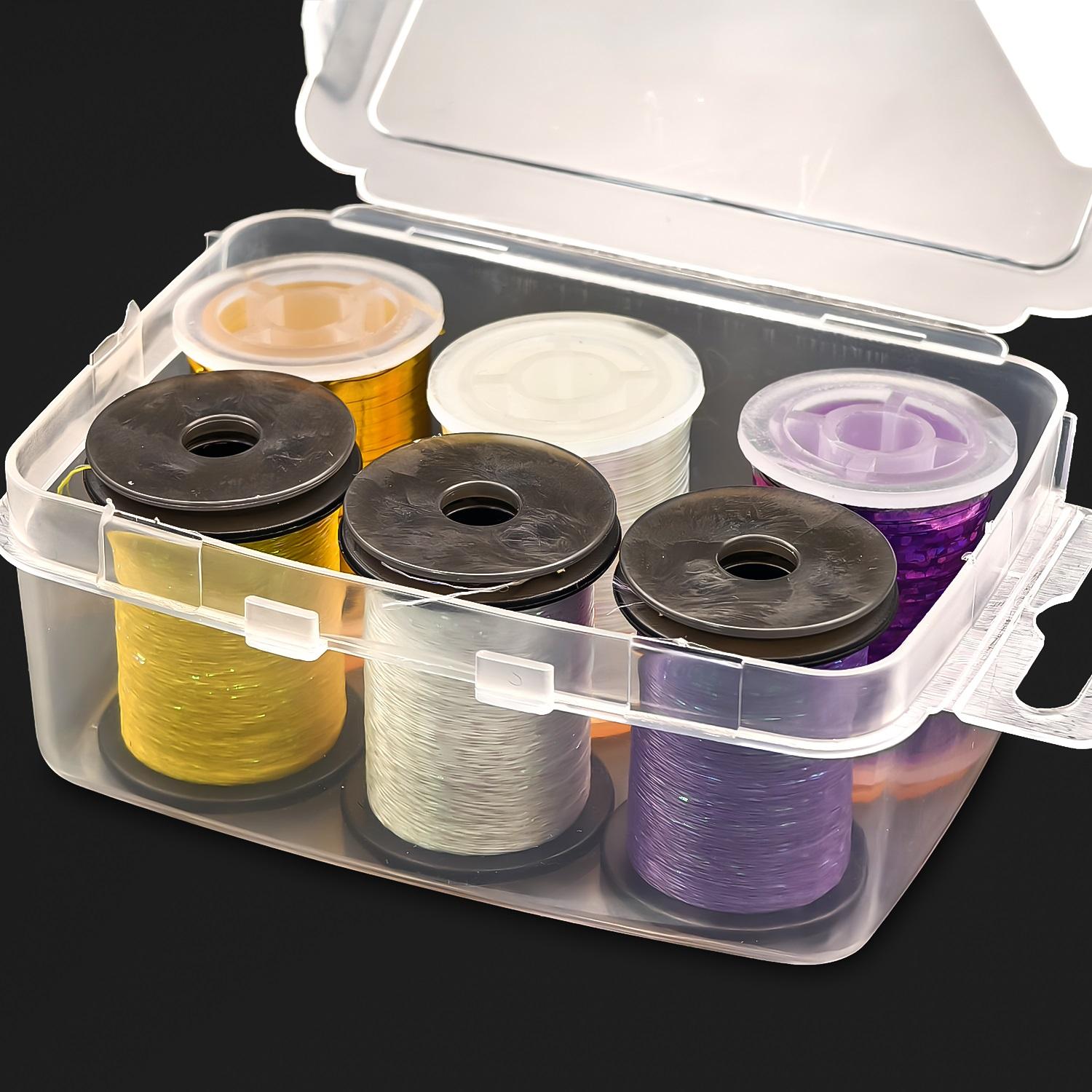 

6 шт. Нитки для вязания мушек - Идеально подходят для сухих/мокрых мушек, мошек, нимф, стримеров, Удивительный рыболовный подарок для рыболова