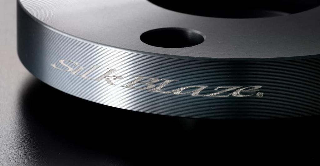 SilkBlaze 22mm Wide Tread Spacers for Toyota Genuine Aluminum 60mm Hub with 10 Long Nuts Wheels, 114.3mm, 5-Hole, Diameter, (SW1145152260SLN)