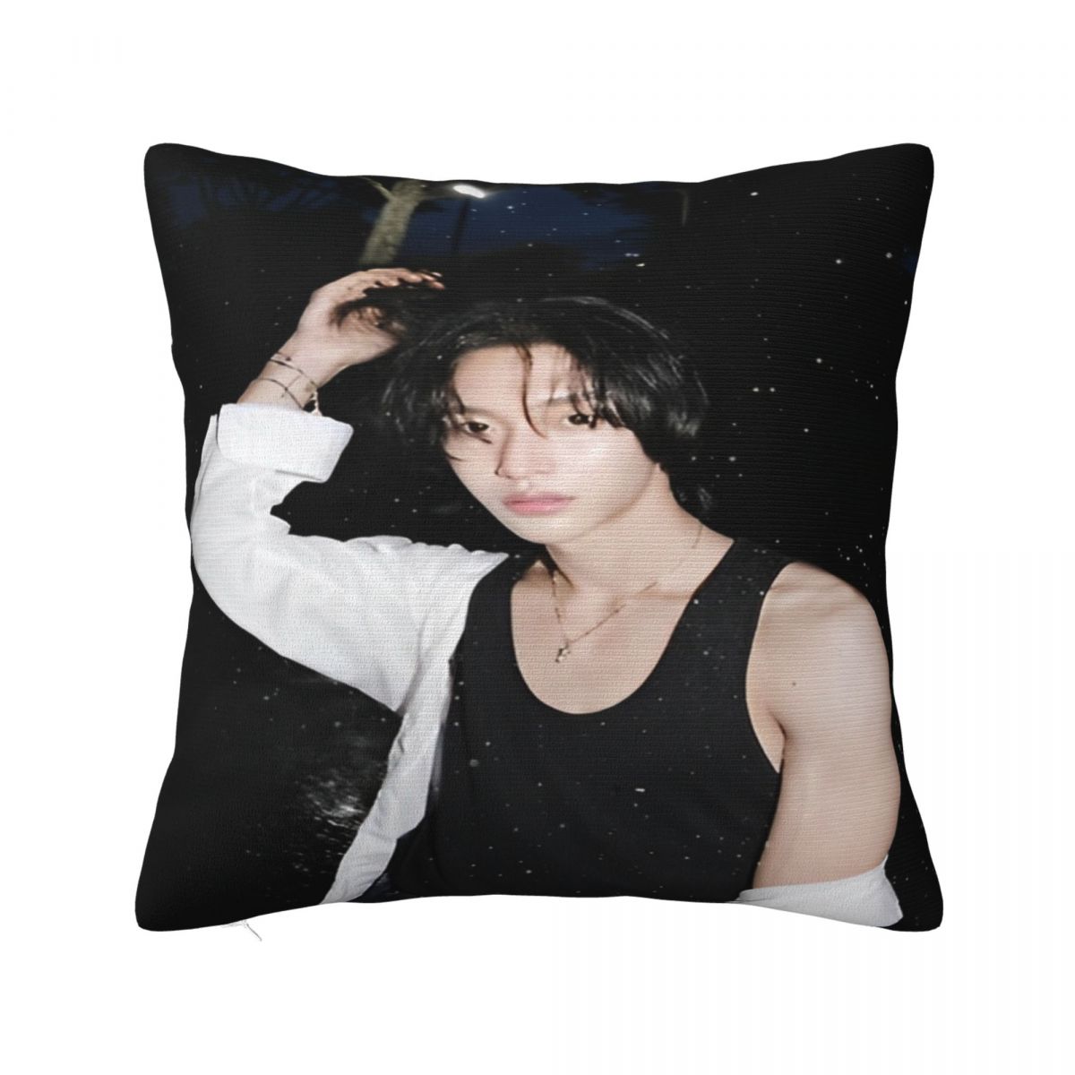 EUNSEOK Riize Kpop Printing Pillowcases Cushion Cover Pillow Covers Y2K Home Decor Square Multi-Size 12x12Inch
