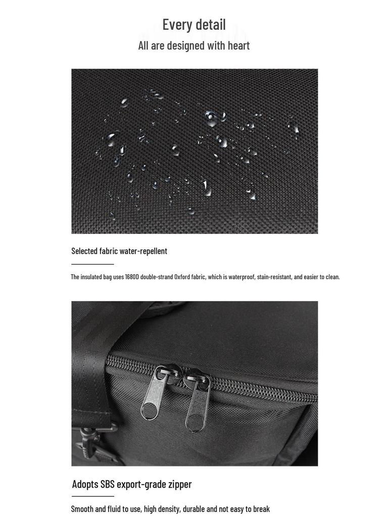 Tesla MY/3 Front Trunk Insulation Bag - Waterproof Outdoor Food Storage & Car Travel Organizer