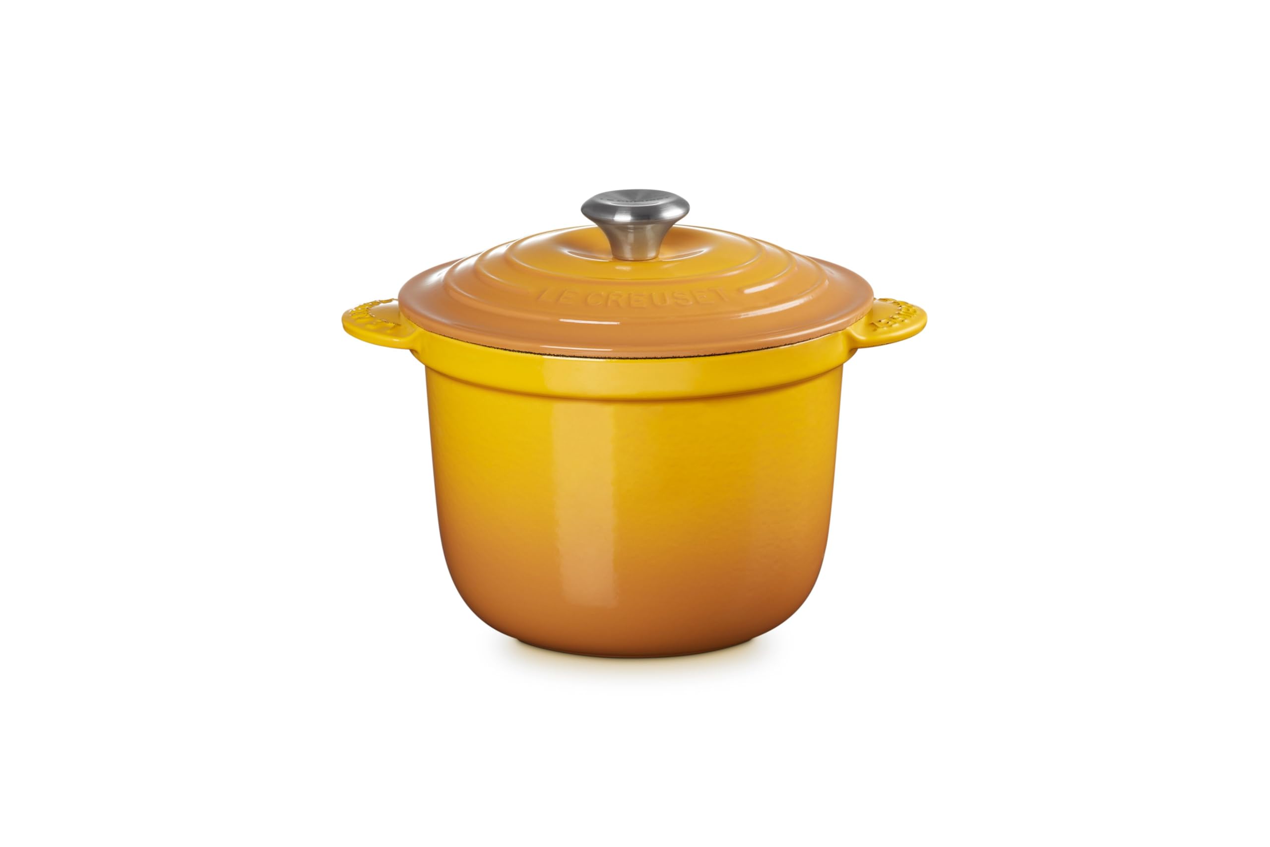 

Le Creuset Enameled Cast Iron Cocotte Every with Stainless Steel Oven and Dishwasher Safe Japanese Pot, 20, Nectar, 20cm, Handle, [Official Product]