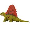Mattel Jurassic World New Ruler Realistic Mini Action Figure Dimetrodon 3 and GWN15 Green Medium Damaged! [Total Length Approx. 20cm] [Ages Up]