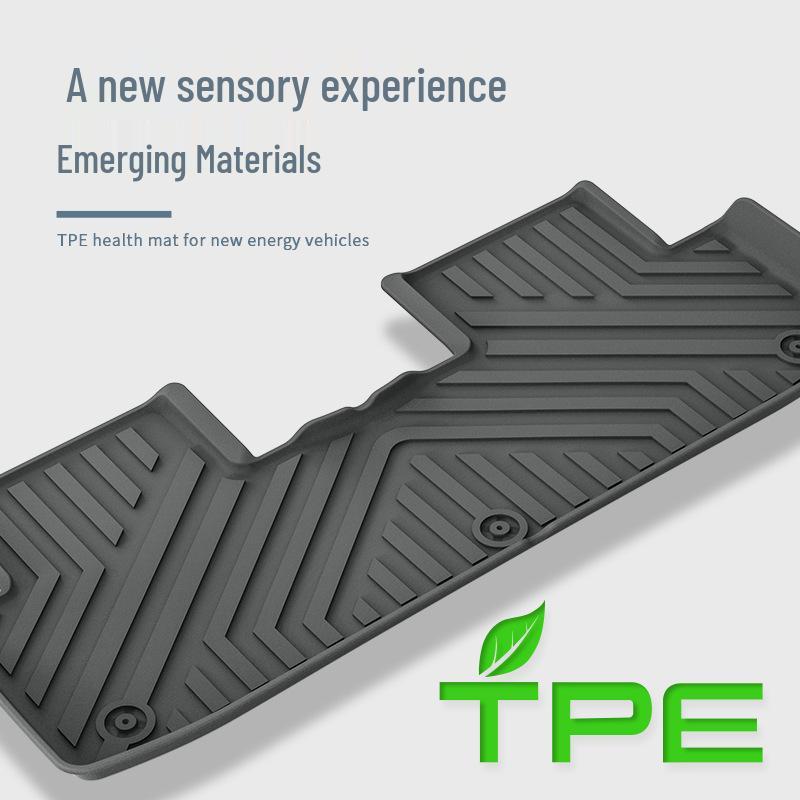 Fits 25 Models: MG ES5 Eco-Friendly TPE Car Floor Mats & Trunk Mat - Dirt Resistant