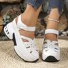 Fashion Women Sandals Fashion Baotou Hollow Wedge Women Shoes 2025 New Height Increasing Sandals Roman Platform Shoes Sandalias De Mujer