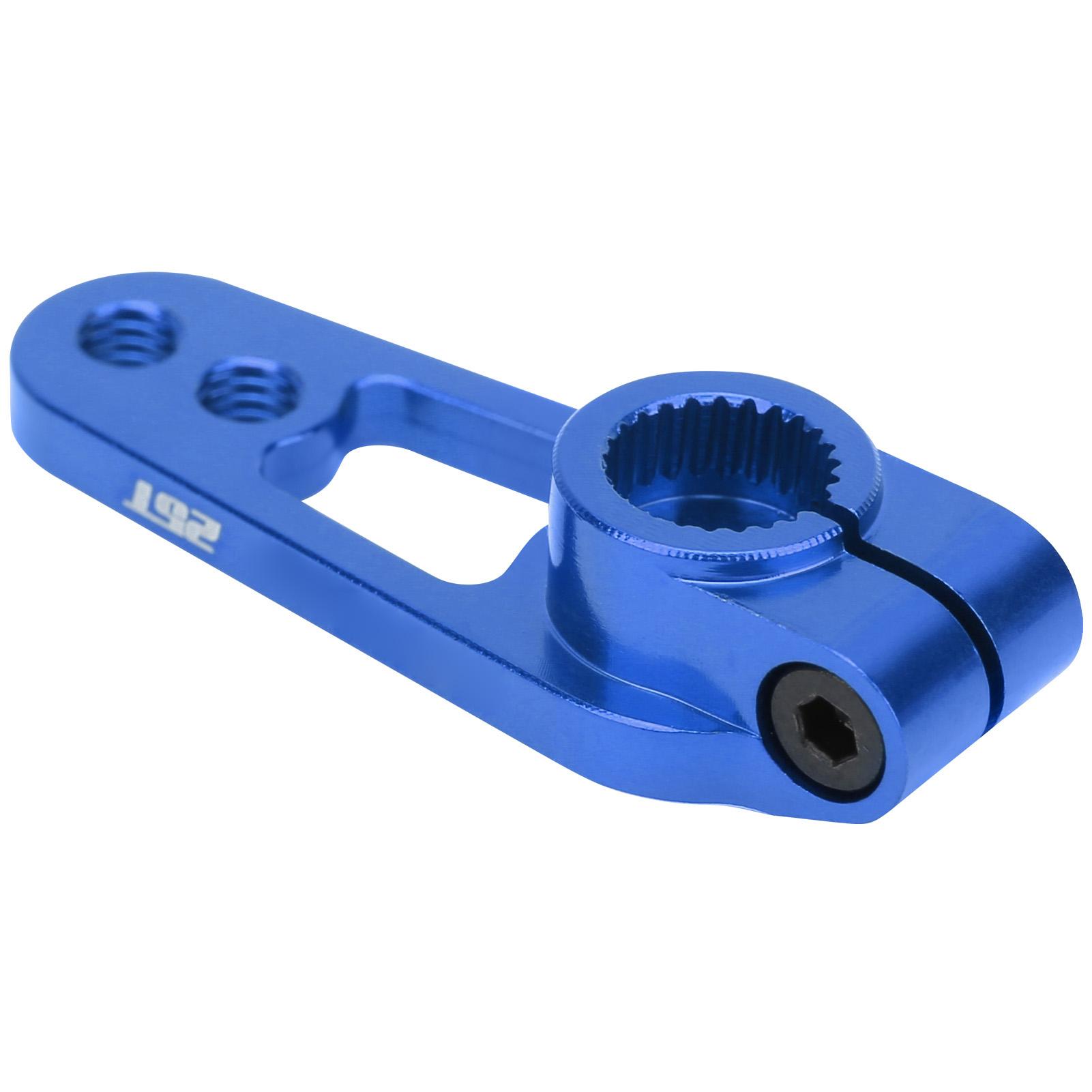 

25T Steering Gear Arm Servo Arm Accessory Replacement Part for 1 8 1 10 RC CarBlue синій