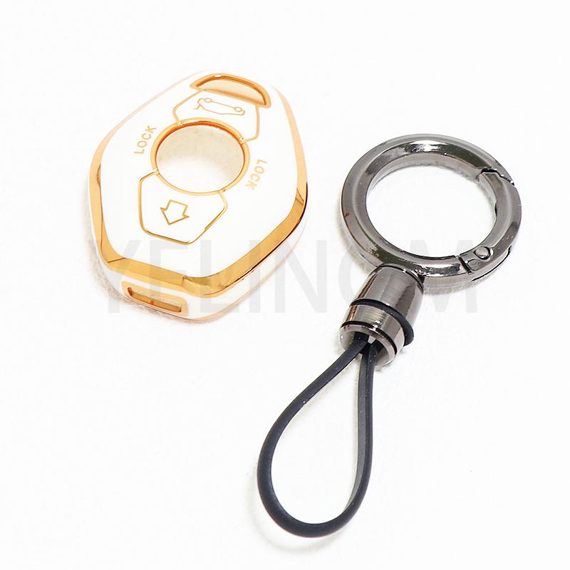 TPU Car Key Cover Case Cover for BMW X5 E53 X3 F83 E46 E39 E38 E60 E63 E61 E64 Series 3 5 7 330i Z3 Z4 E85 E86 M5 325i Shell Fob