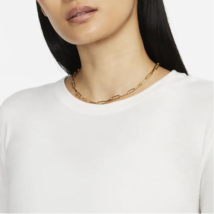 New Nike T Shirt Women's Sail White DM7026-133