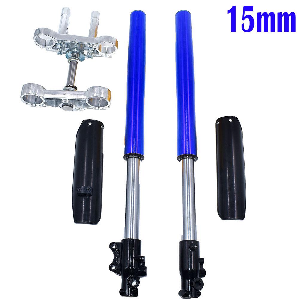 710MM Front Inverted Fork Shock Absorption 45MM/48MM with Device Upper and Lower Plate for Chinese Dirt Pit Bike CRF KLX