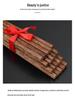 Free Shipping: Mold-Proof Red Sandalwood & Chicken Wing Wood Chopsticks - Non-Deforming, Non-Slip, High-Temperature Resistant