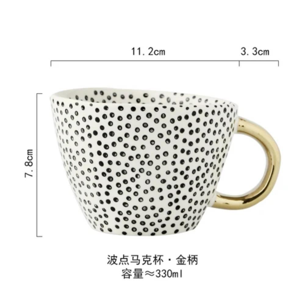 330ml Ceramic Mug with Handle Coffee Cup Afternoon Tea Cup Milk Tea Cups Milk Mug Coffee Mugs Drinkware Teacup Water Cups
