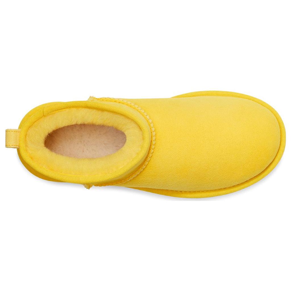 UGG Klassikalised Ultra Mini saapad kanaarikollased naiste