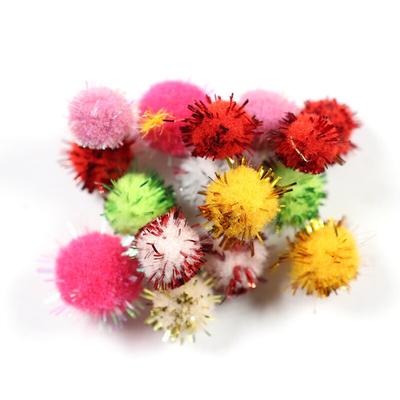 Bimoo 50 teile/beutel 10mm Mix Farbe Blinkende Fisch Stimulator Ball Ei Fly Lachs Sabiki Attraktor Köder Locken Krystal Glo Bälle S