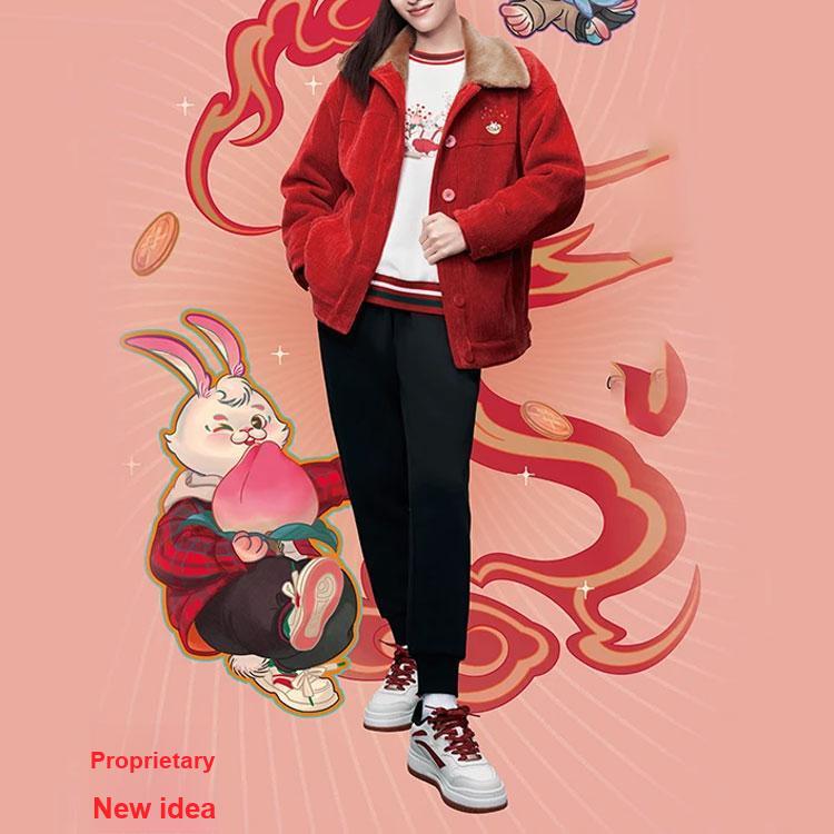 Li Ning Sports Lifestyle Series Solid Color Text Embroidery Elastic Sports Pants Women Pants Black AKLT054-3